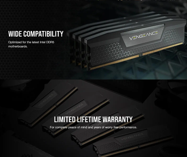 CORSAIR VENGEANCE DDR5 RAM